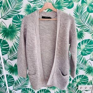 Oversized Chunky Knit Cardigan